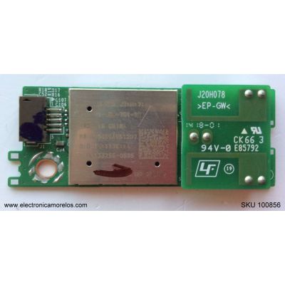 MODULO DE WIFI / SONY / J20H078 / 2878D-J20H078 / 003-130161 / COMPATIBLE KDL-48R470B / KDL-32R433B / KDL-32R420B